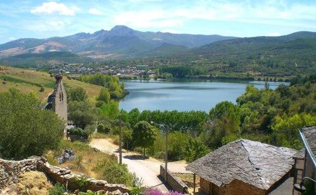 Lago de Carucedo./