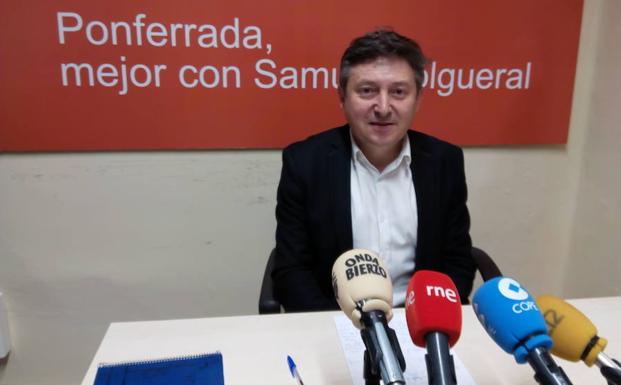 El portavoz municipal de USE, Samuel Folgueral.