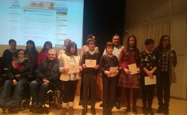 Imagen de la entrega de premios. /