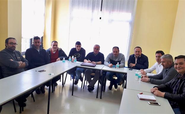 Imagen de la reunión./