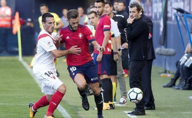 Un lance del partido de este sábado.