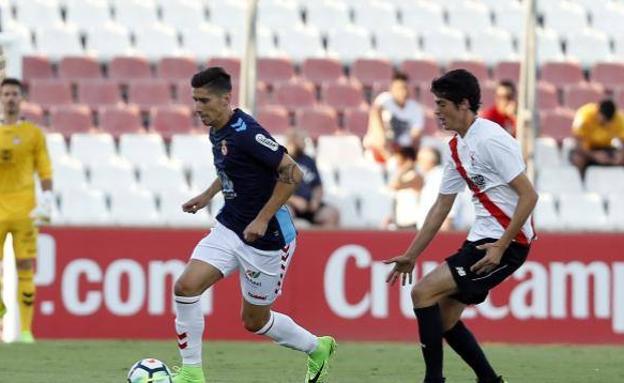 Yeray, durante el partido en Sevilla.
