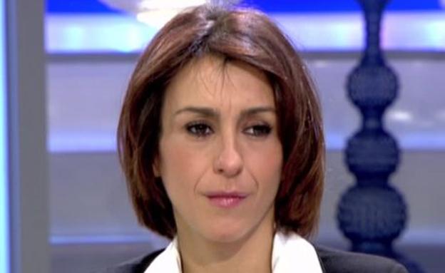 Juana Rivas, durante la entrevista con Ana Rosa Quintana.