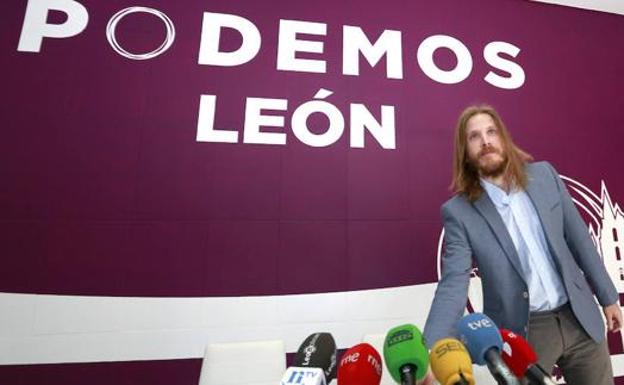 Pablo Fernández, líder autonómico de Podemos./Campillo