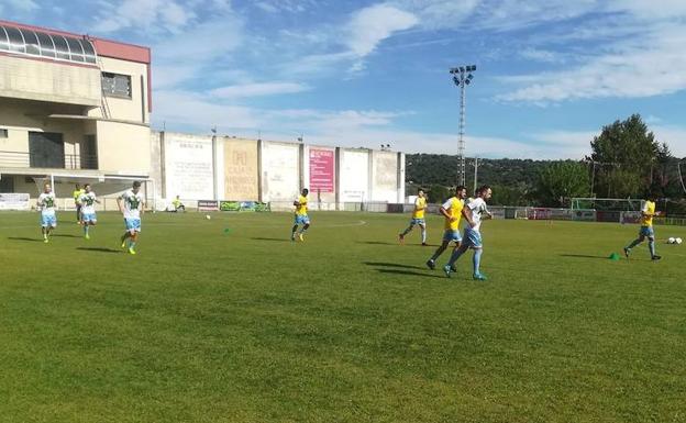 Imagen del partido en el Mancho de Cebreros.