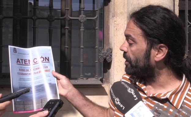 Óscar Fuentes, portavoz de León Despierta./