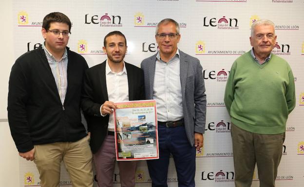 Imagen de la rueda de prensa de presentacxión de la XXXV Semana Leonesa de Montañismo./AINHOA MORENO