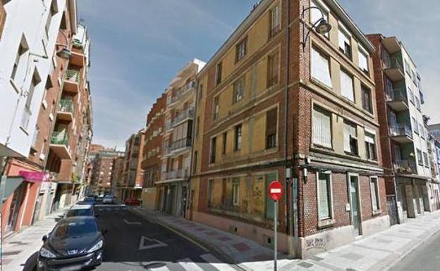 Un área de León afectada por el DUSI./