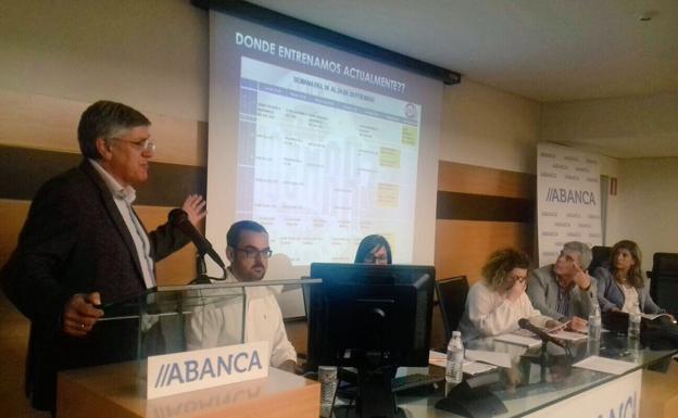 Tano Franco, presidente del Abanca Ademar./