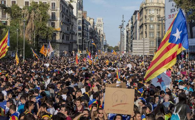 Manifestación en Barcelona./Efe