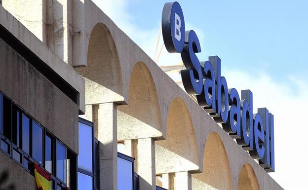 Oficinas del Banco Sabadell./Afp