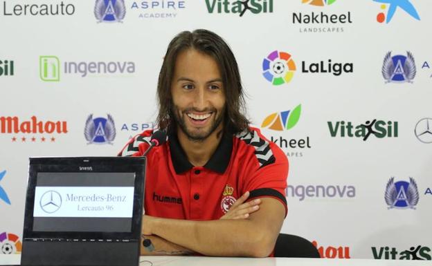 Mario Ortiz, en sala de prensa./