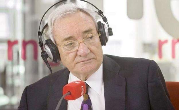 El periodista Luis del Olmo./