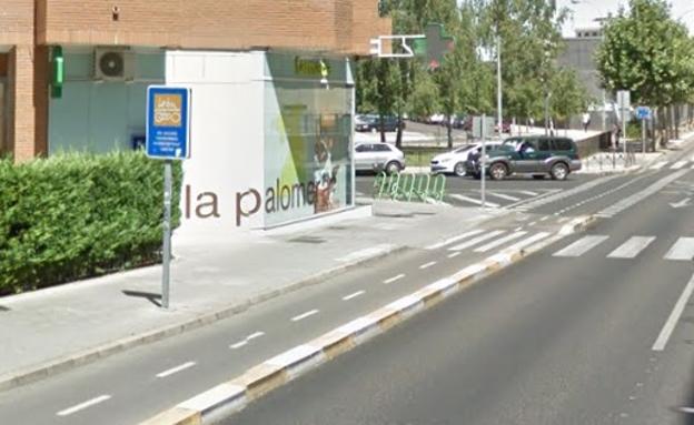 Tramo de la avenida San Juan de Sahagún. /