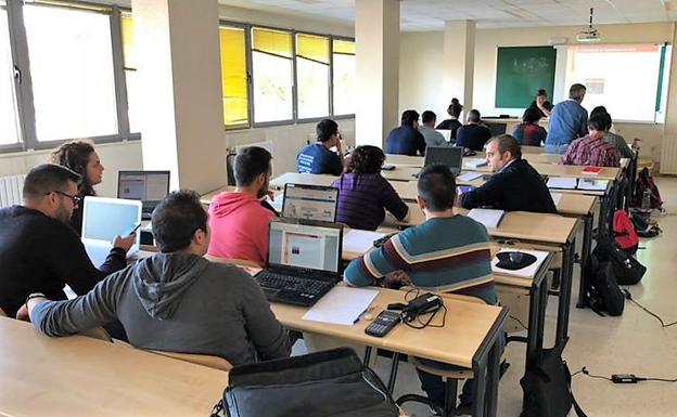 Alumnos del máster./