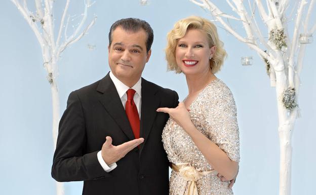 Anne Igartiburu y Ramón García. /RTVE