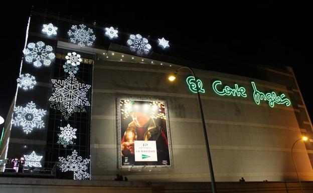 Fachada del Corte Inglés. /