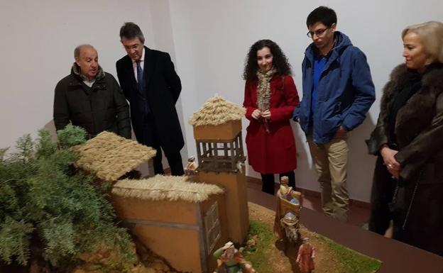 Inauguración del Belén./