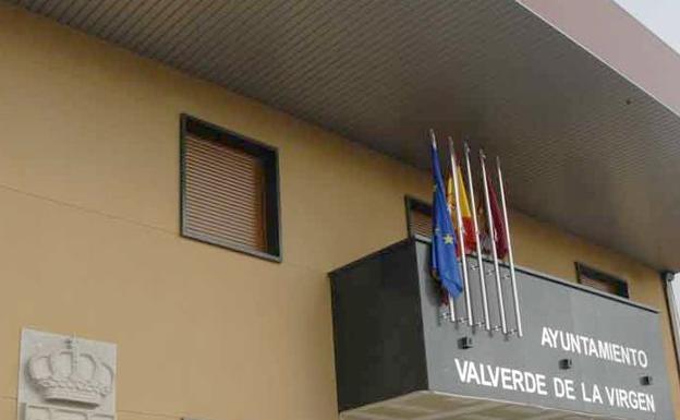 Imagen del ayuntamiento de Valverde de la Virgen./