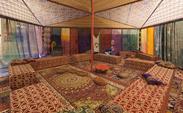El jueves continúan las actividades en la jaima instalada en la exposición 'Provincia 53' del Musac