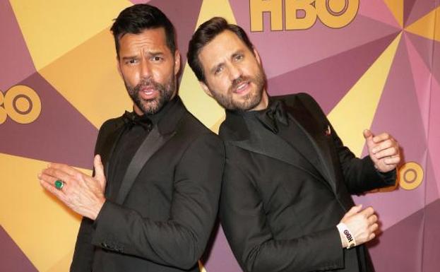 Ricky Martin y Jwan Yosef. /Afp