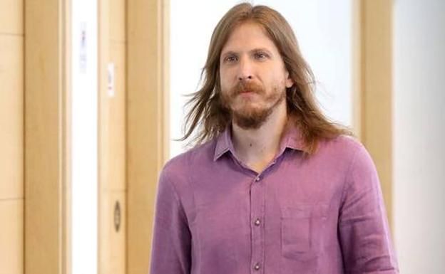 El leonés Pablo Fernández, lider autonómico de Podemos. /