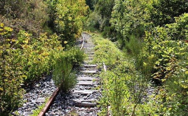 Línea ferroviaria del Ponfeblino./César Sánchez