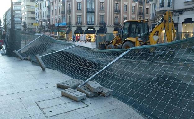 Efecto del viento en León capital. /S. Santos