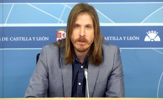 Pablo Fernández, líder autonómico de Podemos./Chacón