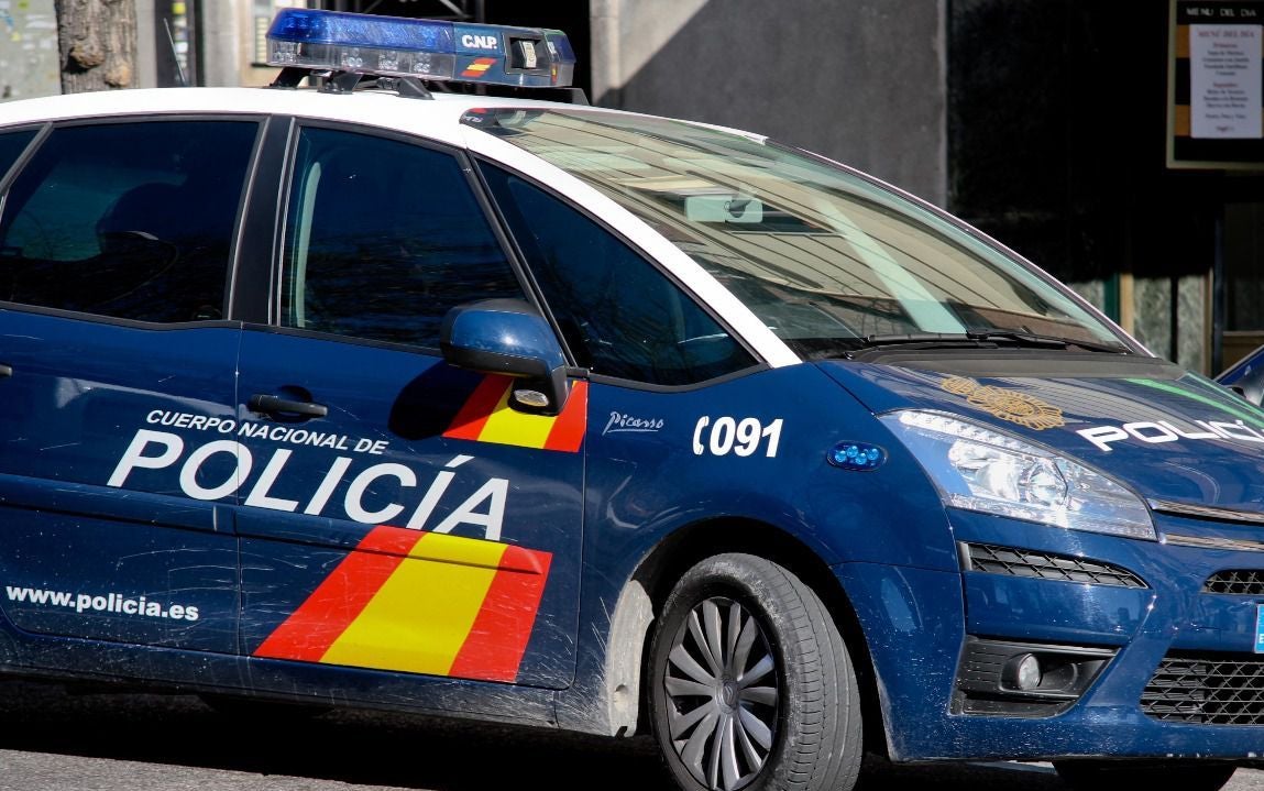 Imagen de un vehículo policial./