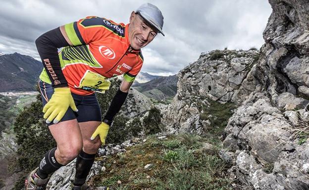 Salva Calvo, en la Biosfera Trail./