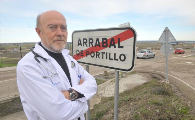 Miguel Ángel Costilla, médico de Portillo y de su entorno, en Valladolid. :: RODRIGO JIMÉNEZ/