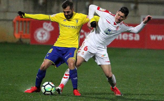 Yeray, en el partido ante el Cádiz./Peio García