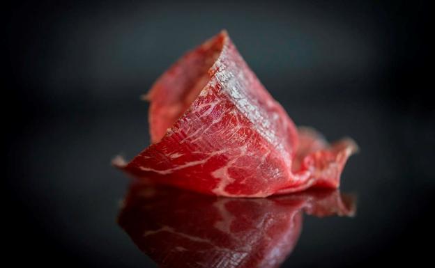 Cecina de Kobe Entrepeñas. /
