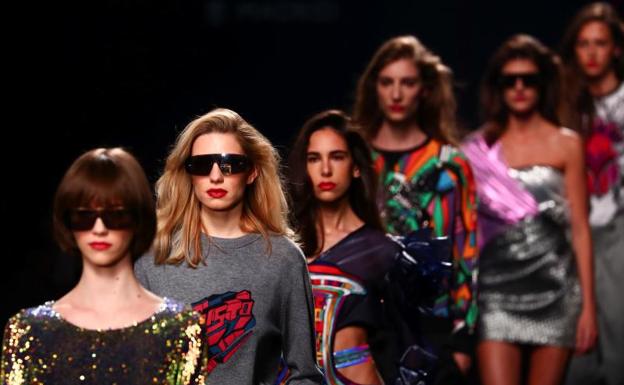 Imagen del desfile de Custo.