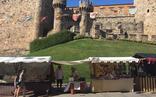 Mercado medieval durante las fiestas de la Encina./E. Jiménez