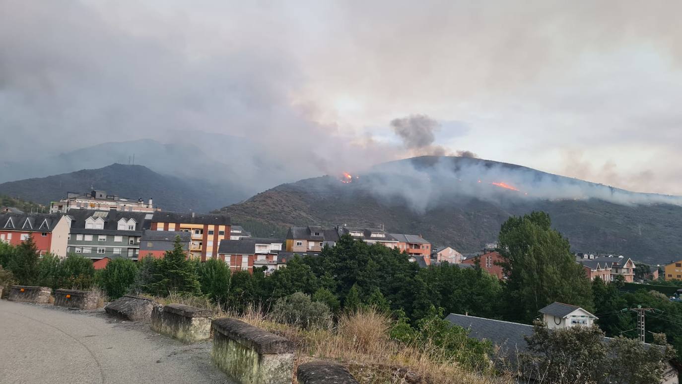 Incendio en Puente de Domingo Flórez