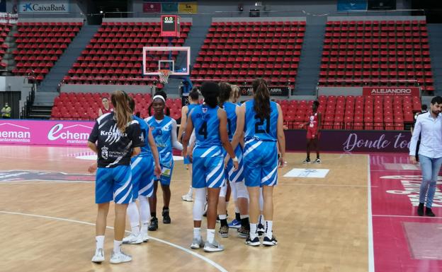 CB Bembibre no completa su intento de regreso 1 Un momento del partido en Zaragoza.