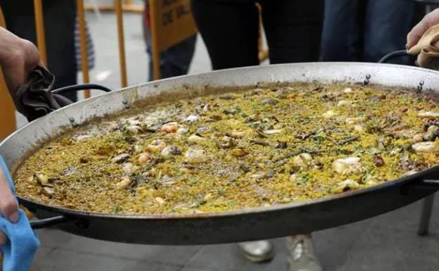 Paella valenciana./I. Mansilla