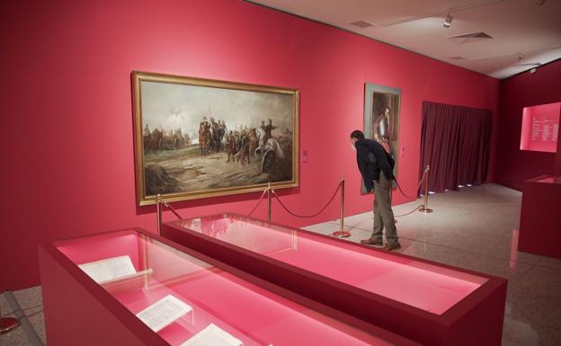 Imágenes de la exposición realizada en Las Cortes.