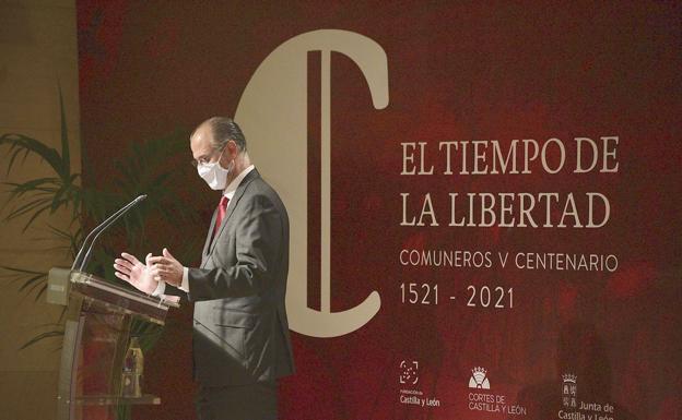 Luis Fuentes en la presentación del congreso. /