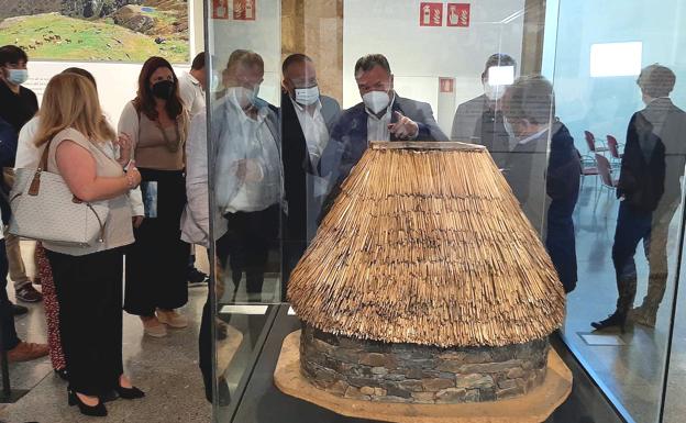 Inauguración de la nueva exposición del Museo de los Pueblos Leoneses. /