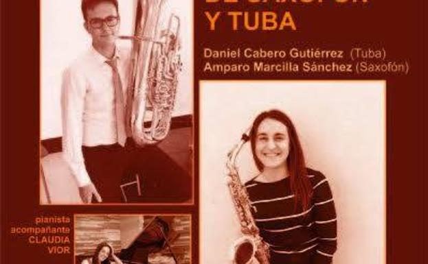 Cartel del concierto-recital en La Bañeza./