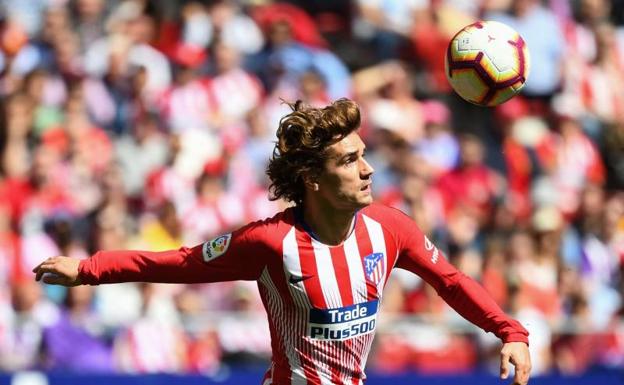 Antoine Griezmann, durante su primera etapa en el Atlético./GABRIEL BOUYS / AFP