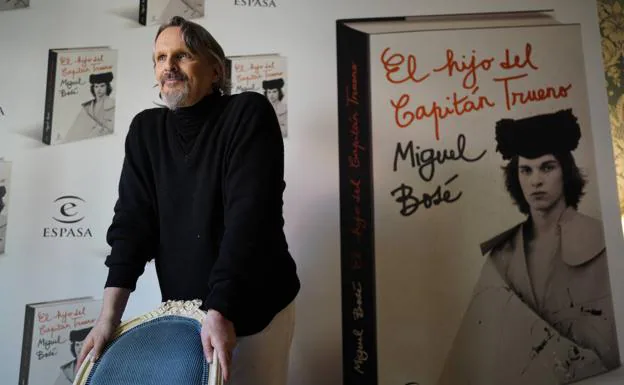 Miguel Bosé, en el hotel Orfila de Madrid./José Ramón Ladra