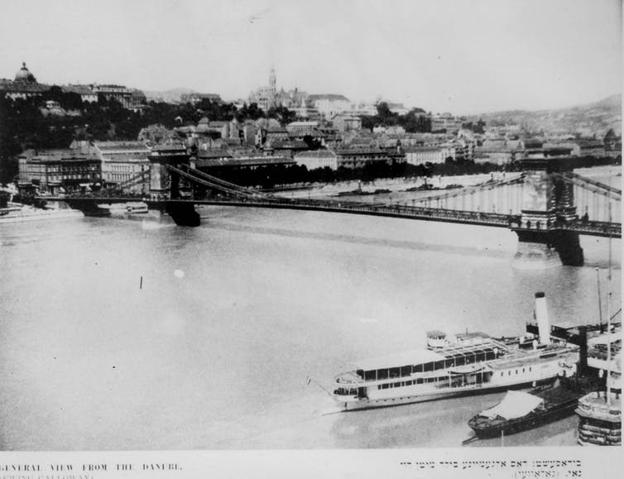Vista de Budapest antes de la guerra.