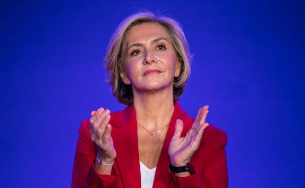Valérie Pecresse, candidate du parti de droite Les Républicains à l'élection présidentielle française.