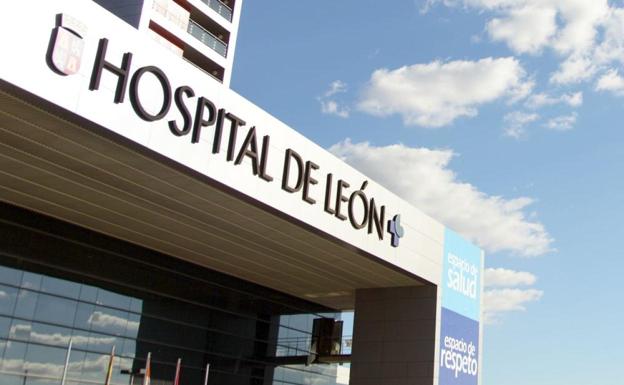 El herido fue trasladado al Hospital de León. /