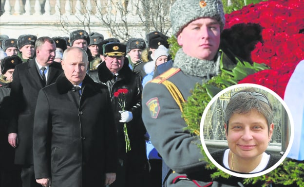 Vladímir Putin, esta semana en el homenaje a los soldados rusos/
